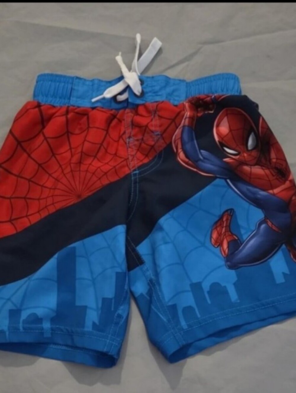 Marvel Spiderman Swim Shorts Size 4/5